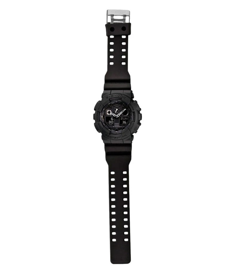Reloj Hombre CASIO G-SHOCK GA-100-1A1DR Sport Digital Negro Correa Caucho