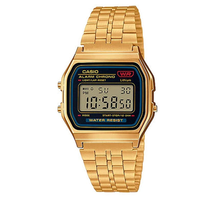 Reloj Hombre/Mujer CASIO Dorado Vintage A159 Digital