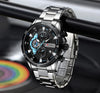 Reloj Hombre CURREN SKY Cuarzo Acero Inoxidable Cristal Mineral ORIGINAL