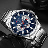 Reloj Hombre CURREN SPEED Cuarzo Acero Inoxidable Cristal Mineral ORIGINAL