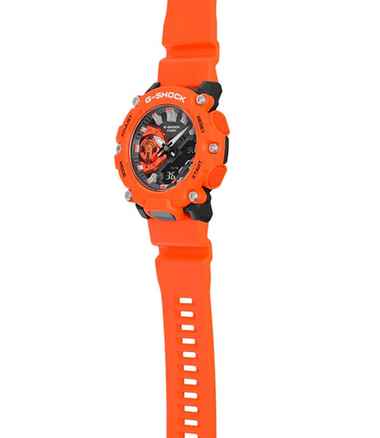 Reloj Hombre CASIO G-SHOCK GA-2200M-4ADR Sport Digital Naranjo Correa Caucho