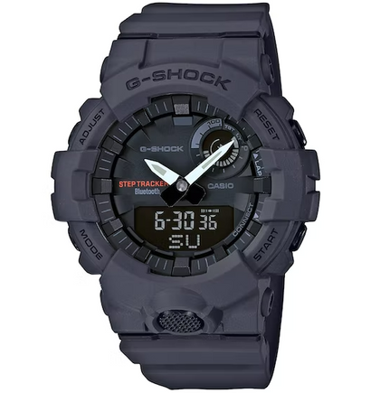 Reloj Hombre CASIO G-SHOCK GBA-800-8ADR Bluetooth Sport Digital Gris Correa Caucho