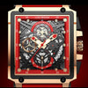 Reloj Hombre LIGE RACING Clásico Cuarzo Cristal Mineral Diamantado