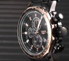 Reloj Hombre LIGE SOLID Clásico-Sport Cuarzo Acero Quirúrgico Cristal Mineral Diamantado