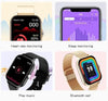 Smartwatch Reloj LIGE Mujer Compatible con Iphone y Android Acero Inoxidable, Bluetooth 5.0