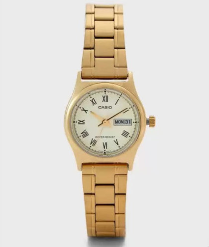 Reloj Mujer CASIO ANALOGO Dorado Clásico LTP Cuarzo