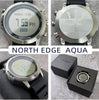 Reloj Hombre NORTH EDGE AQUA BUCEO Sport Outdoor Militar Digital