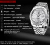 Reloj PAGANI DATEJUST Clásico Automatico Cristal de Zafiro