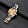 Reloj PAGANI DATEJUST Clásico Automatico Dorado Cristal de Zafiro