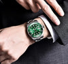 Reloj Hombre Pagani SUBMARINER GREEN Maquinaria Automatica Seiko, Acero Quirurgico, 100% Original