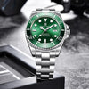 Reloj Hombre Pagani SUBMARINER GREEN Maquinaria Automatica Seiko, Acero Quirurgico, 100% Original