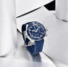 Reloj Hombre PAGANI DAYTONA SPORT Azul Cuarzo Acero Quirúrgico Cristal de Zafiro