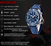 Reloj Hombre PAGANI DAYTONA SPORT Azul Cuarzo Acero Quirúrgico Cristal de Zafiro