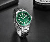 Reloj Hombre PAGANI AQUARACER GREEN Maquinaria Automática Seiko, Acero Quirúrgico Cristal de Zafiro