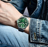 Reloj Hombre PAGANI AQUARACER GREEN Maquinaria Automática Seiko, Acero Quirúrgico Cristal de Zafiro