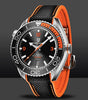 Reloj Hombre PAGANI SEAMASTER SPORT BLACK/ORANGE Maquinaria Automática Acero Quirúrgico Cristal de Zafiro