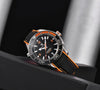 Reloj Hombre PAGANI SEAMASTER SPORT BLACK/ORANGE Maquinaria Automática Acero Quirúrgico Cristal de Zafiro