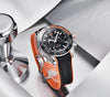 Reloj Hombre PAGANI DAYTONA SPORT BLACK/ORANGE Cuarzo Acero Quirúrgico Cristal de Zafiro