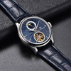 Reloj Hombre PAGANI MOON PHASE  Automático Azul Cristal de Zafiro 100% Original