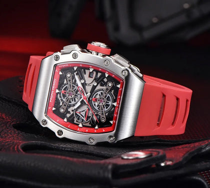 Reloj Hombre PAGANI F1 Maquinaria Automática Seiko Acero Quirúrgico Cristal de Zafiro