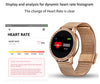 Reloj Mujer Smartwatch Compatible con Iphone y Android Acero Inoxidable, Bluetooth 4.0 LIGE