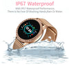 Reloj Mujer Smartwatch Compatible con Iphone y Android Acero Inoxidable, Bluetooth 4.0 LIGE