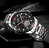 Reloj Hombre TEVISE ORBITAL Sport Automático Acero Inoxidable Cristal Mineral Diamantado