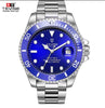 Reloj Hombre TEVISE LANCASTER BLUE Clásico-Sport Automático Acero Quirúrgico Cristal Mineral Diamantado